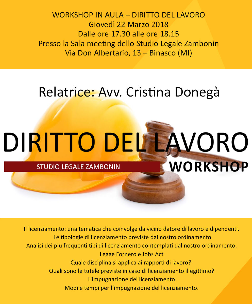 diritto del lavoro