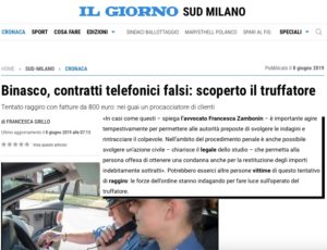 il giorno contratti falsi